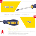 New Item General Purpose Good Quality Screwdriver 45# Steel Pole With Magnetic Free Sample Phillips Or Slotted